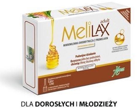 Obrazek MELILAX Mikrowlewka dla dorosłych 6 sztuk