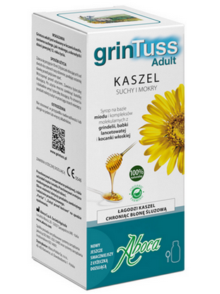 Obrazek GrinTuss Syrop dla dorosłych 128 g