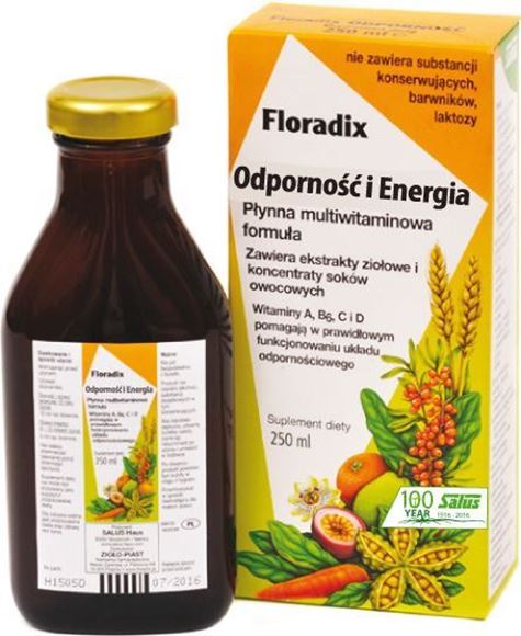 Obrazek Floradix Odporność i Energia,  250 ml