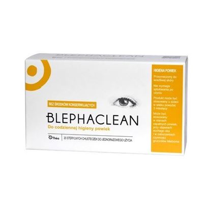 Obrazek Blephaclean chusteczki 20 sztuk