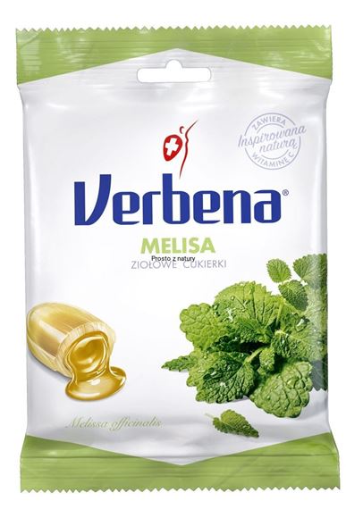 Obrazek VERBENA Cukierki Ziołowe z Melisą  60 g