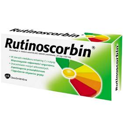 Obrazek Rutinoscorbin 150 tabletek  (5 listków)