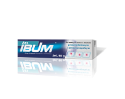 Obrazek Ibum żel 50mg + 30mg/g 100g 