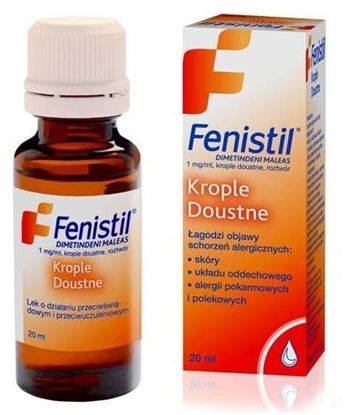 Obrazek Fenistil krople 20ml