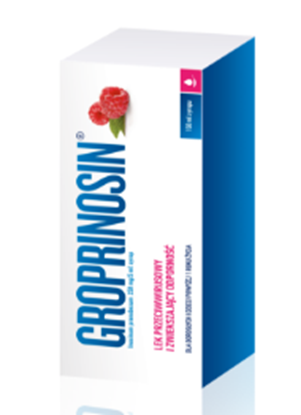 Obrazek Groprinosin syrop 50mg/ml 150 ml