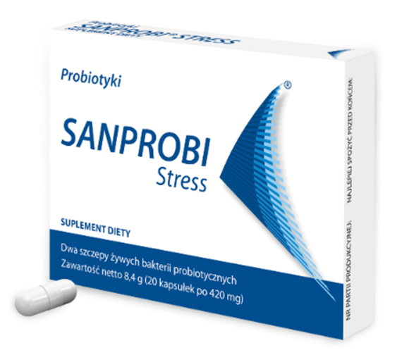 Obrazek Sanprobi Stress  20 kapsułek