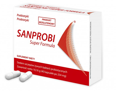 Obrazek Sanprobi Super Formuła 40 kapsułek