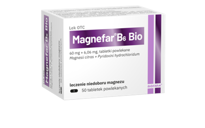 Obrazek Magnefar B6 Bio 50 tabletek