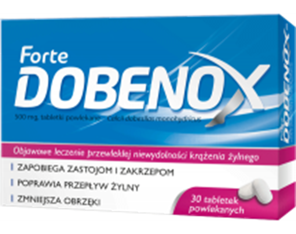 Obrazek Dobenox Forte 500mg 30 tabletek (Hasco)