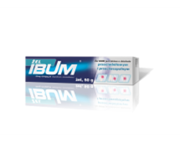 Obrazek Ibum żel 50mg + 30mg/g 50g