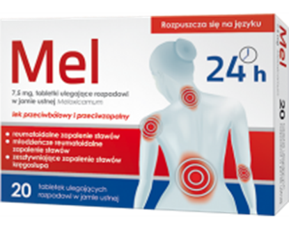 Obrazek Mel 7,5mg 20 tabletek Hasco