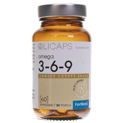 Obrazek Olicaps  OMEGA 3-6-9 60 kapsułek