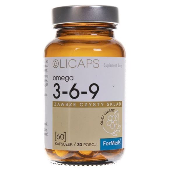 Obrazek Olicaps  OMEGA 3-6-9 60 kapsułek