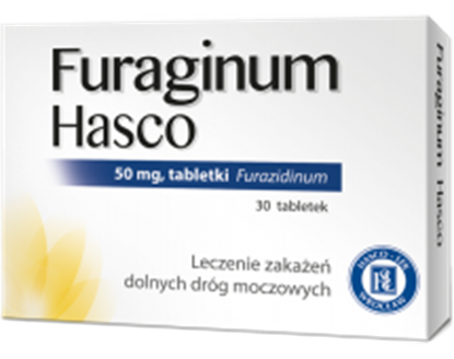 Obrazek Furaginum Hasco  50 mg, 30 tabletek