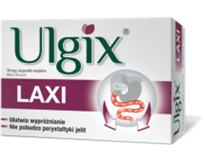 Obrazek Ulgix Laxi 50 mg  30 kapsułek Hasco