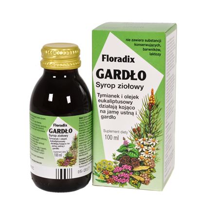 Obrazek Floradix Gardło syrop 100 ml