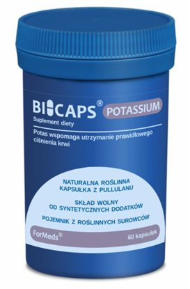 Obrazek BICAPS POTASSIUM 60 kapsułek