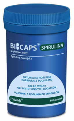 Obrazek BICAPS SPIRULINA 60 kapsułek