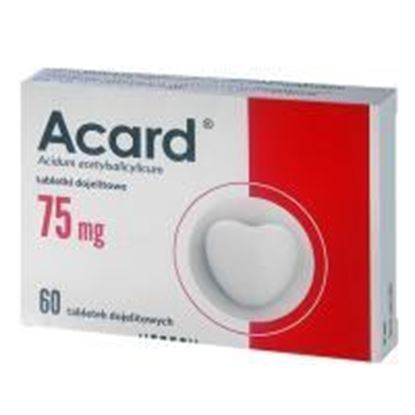 Obrazek Acard 75 mg 60 tabletek