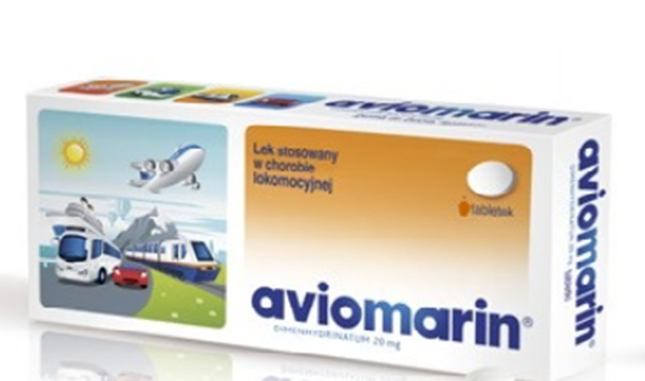 Obrazek Aviomarin 50mg 10 tabletek