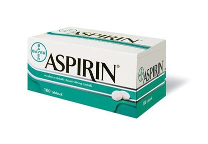 Obrazek Aspirin 500 mg 100 tabletek (delfarma)