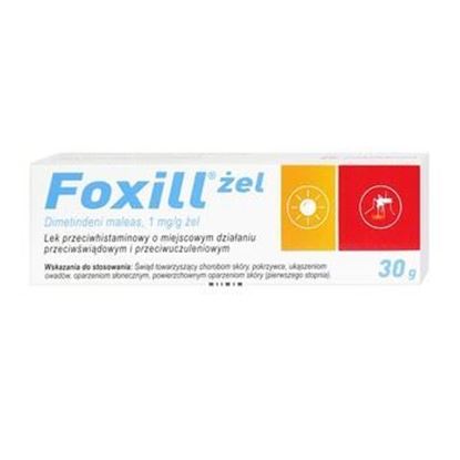 Obrazek Foxill żel 1 mg/g 30 g