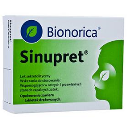 Obrazek Sinupret 100 tabletek (import)