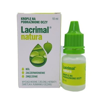 Obrazek Lacrimal natura Plus 10 ml krople do oczu