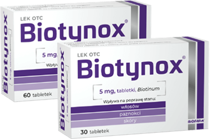 Obrazek Biotynox 5 mg 60 tabletek