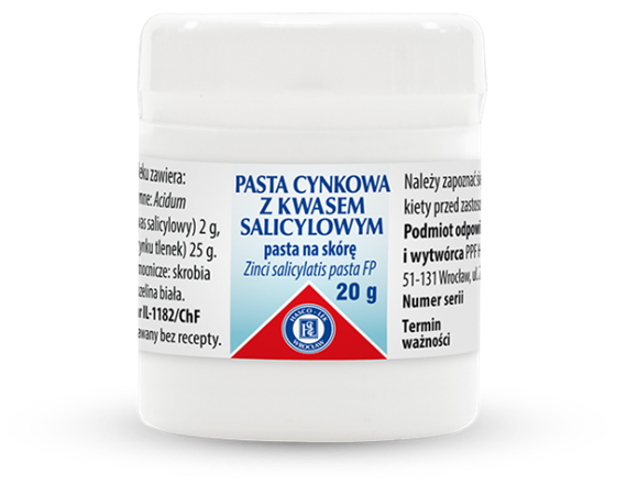 Obrazek Pasta cynkowa z kwasem salicylowym 20 g Hasco