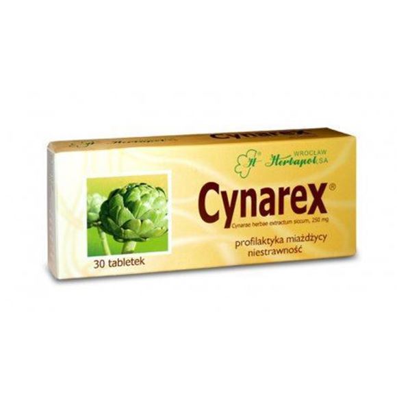 Obrazek Cynarex  250 mg,  30 tabletek