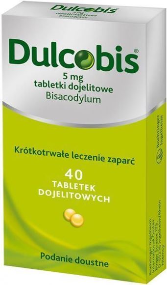 Obrazek Dulcobis 40 tabletek (INPHARM)