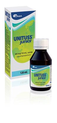 Obrazek Unituss Junior syrop 120 ml