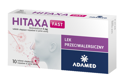 Obrazek Hitaxa fast 5mg 10 tabletek