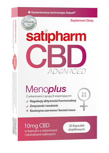 Satipharm CBD Advanced Menoplus 30 kapsułek V1