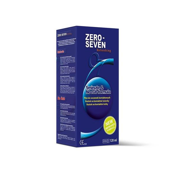 Zero-Seven Refreshing płyn do soczewek 120 ml