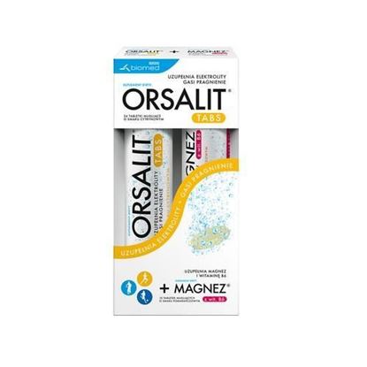 Obrazek Orsalit tabs + Mg z Wit. B6, 24 + 10 tabletek