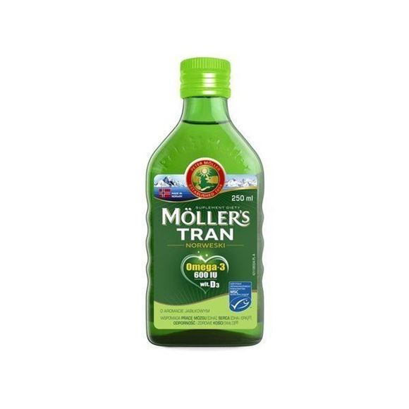 Obrazek MOLLERS Tran jabłkowy 250 ml