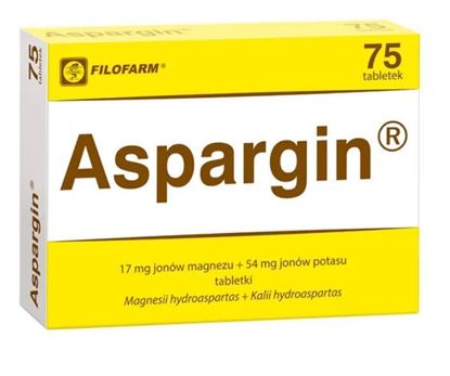 Obrazek Aspargin 75 tabletek