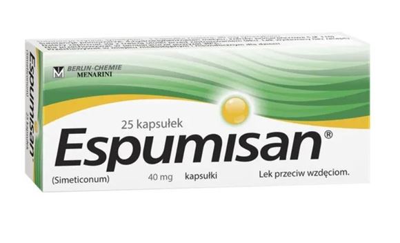 Obrazek Espumisan 40 mg 25 kapsułek