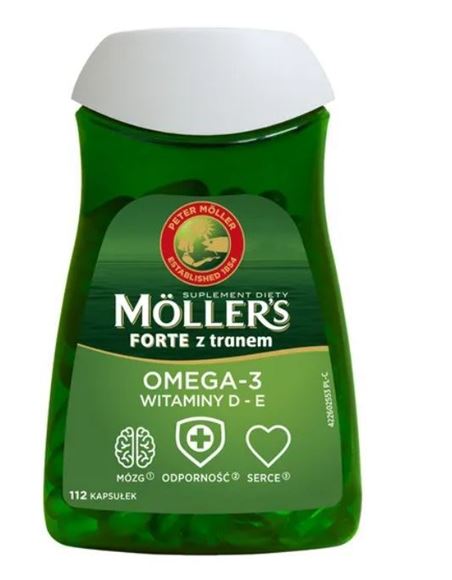 Obrazek MOLLERS Forte Omega-3, 112 kapsułek