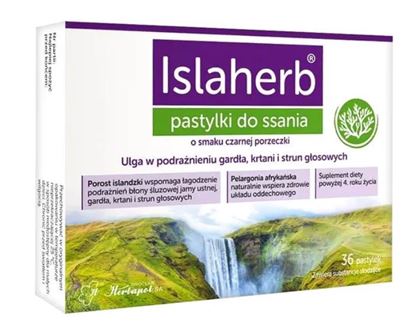 Obrazek Islaherb pastylki do ssania 36 sztuk