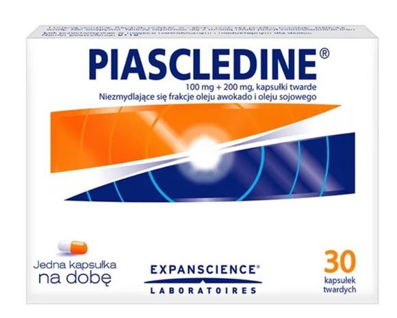 Obrazek Piascledine 0,1g+0,2g 30 kapsułek