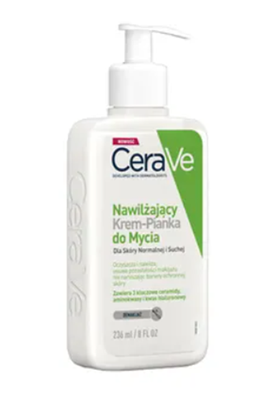 Obrazek CERAVE Nawilżający Krem-Pianka do mycia  236 ml