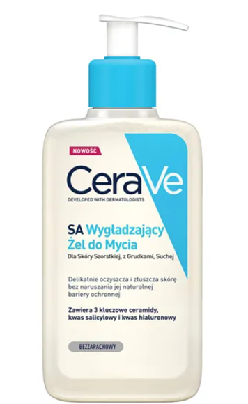 Obrazek CERAVE SA Żel wygładzający do mycia 473ml