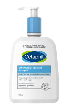 Obrazek CETAPHIL EM Emulsja micelarna do mycia 500ml