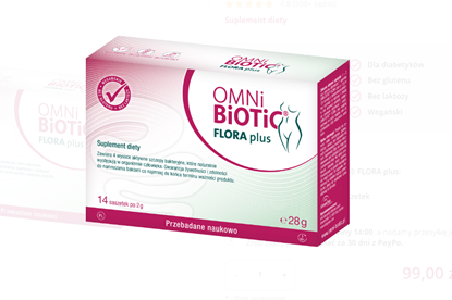 OMNi-BiOTiC® Flora Plus 14 saszetek